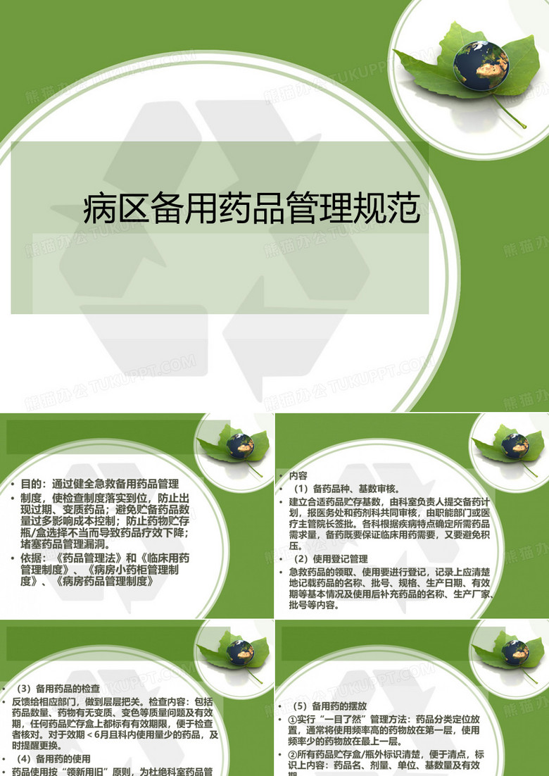 病区备用药品管理规范