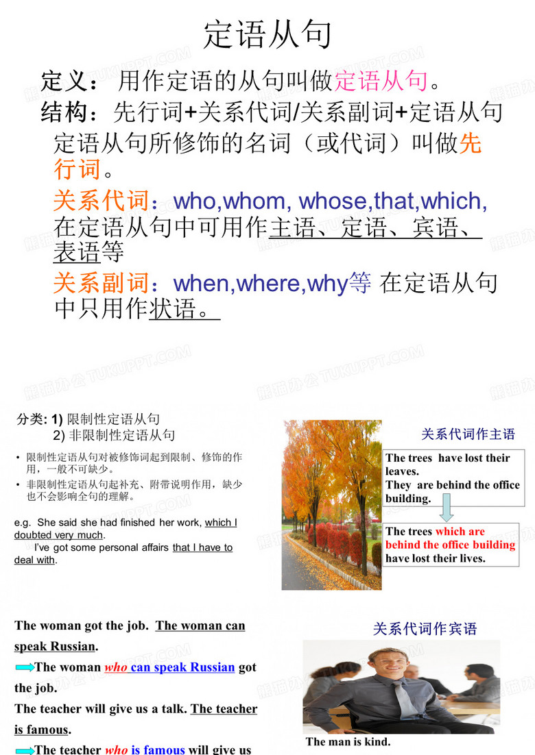 定语从句讲解(一)