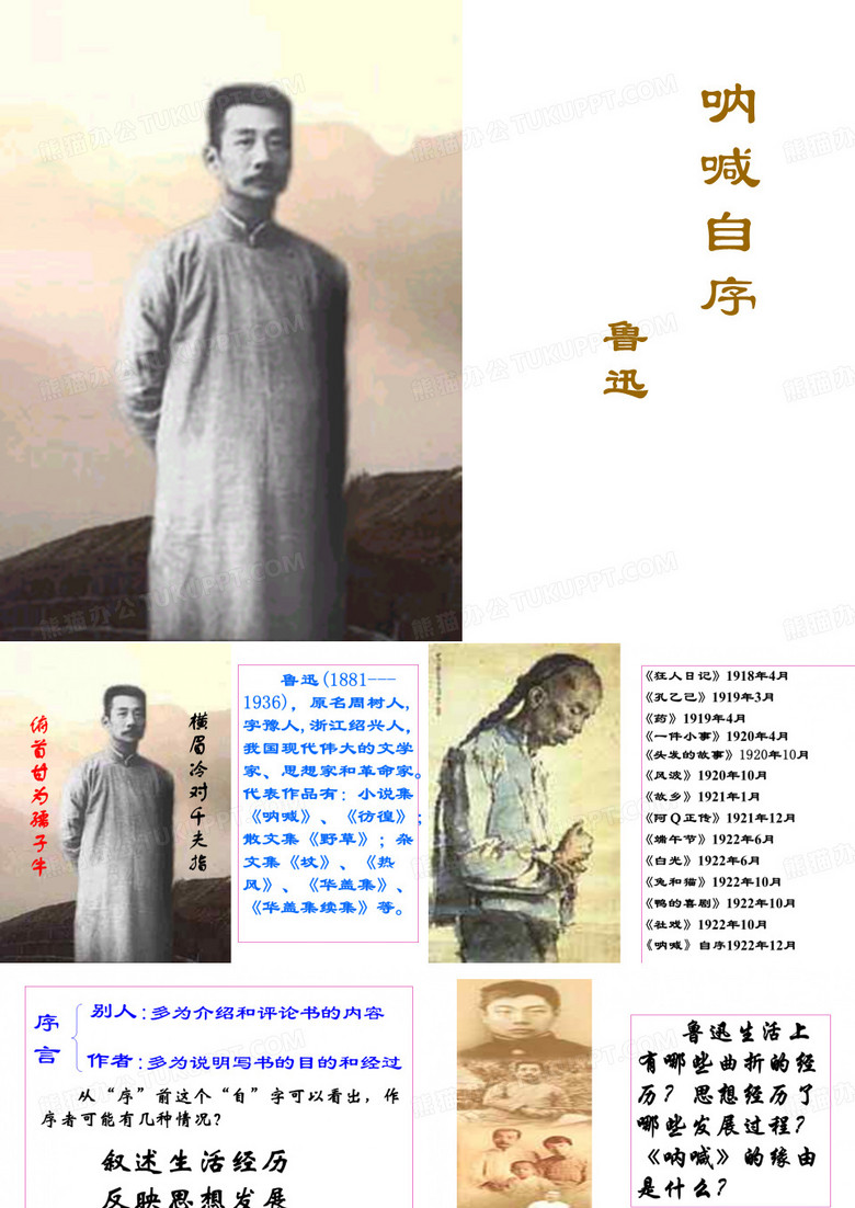 《呐喊》自序