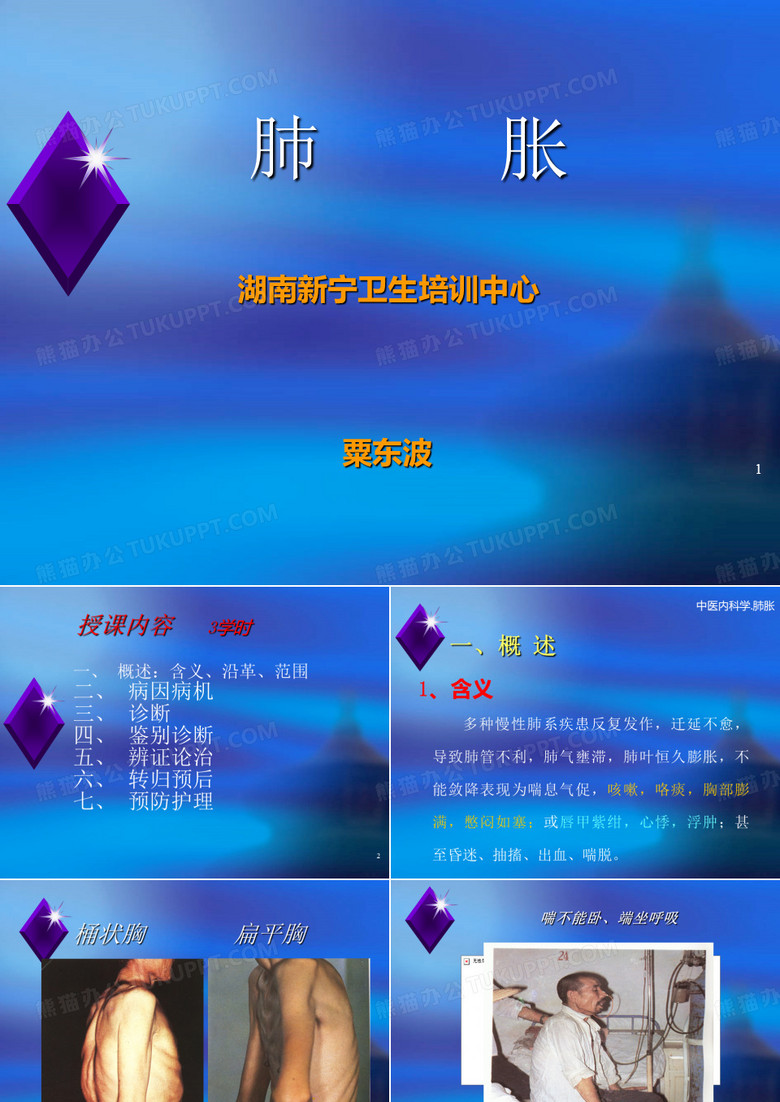 肺胀PPT