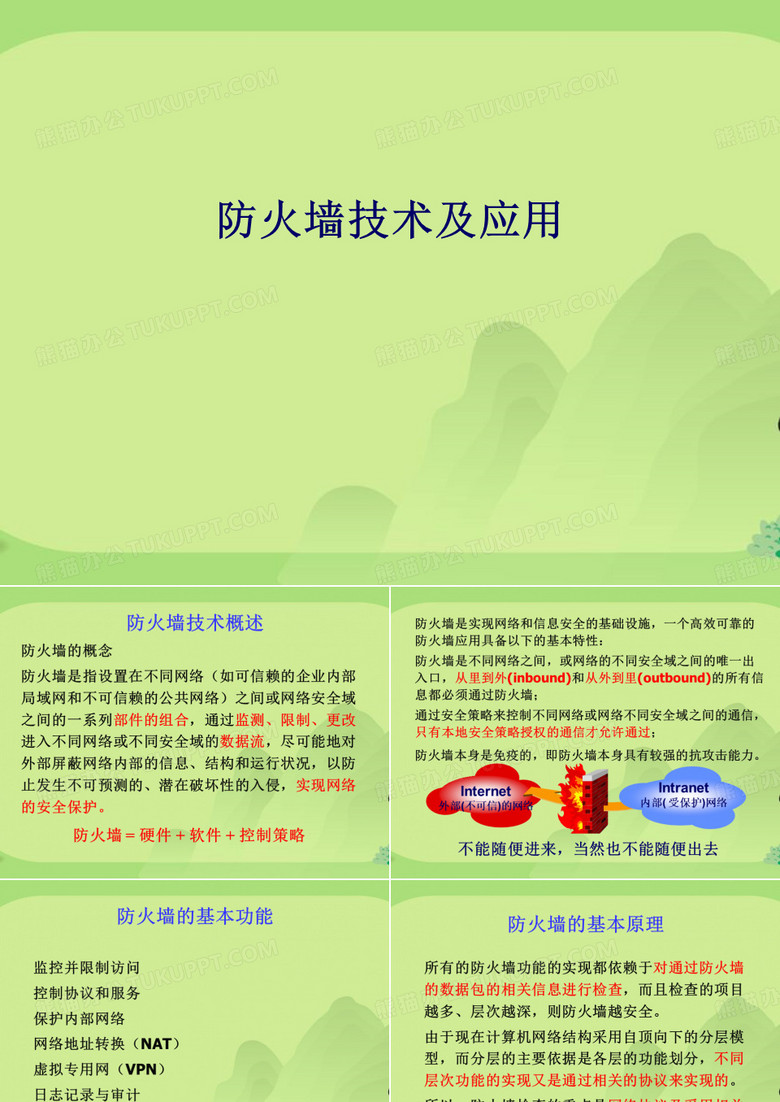 防火墙技术及应用