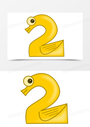 数字2艺术字90虎年创意红金喜庆的倒计时数字二背景1011数字二标签框