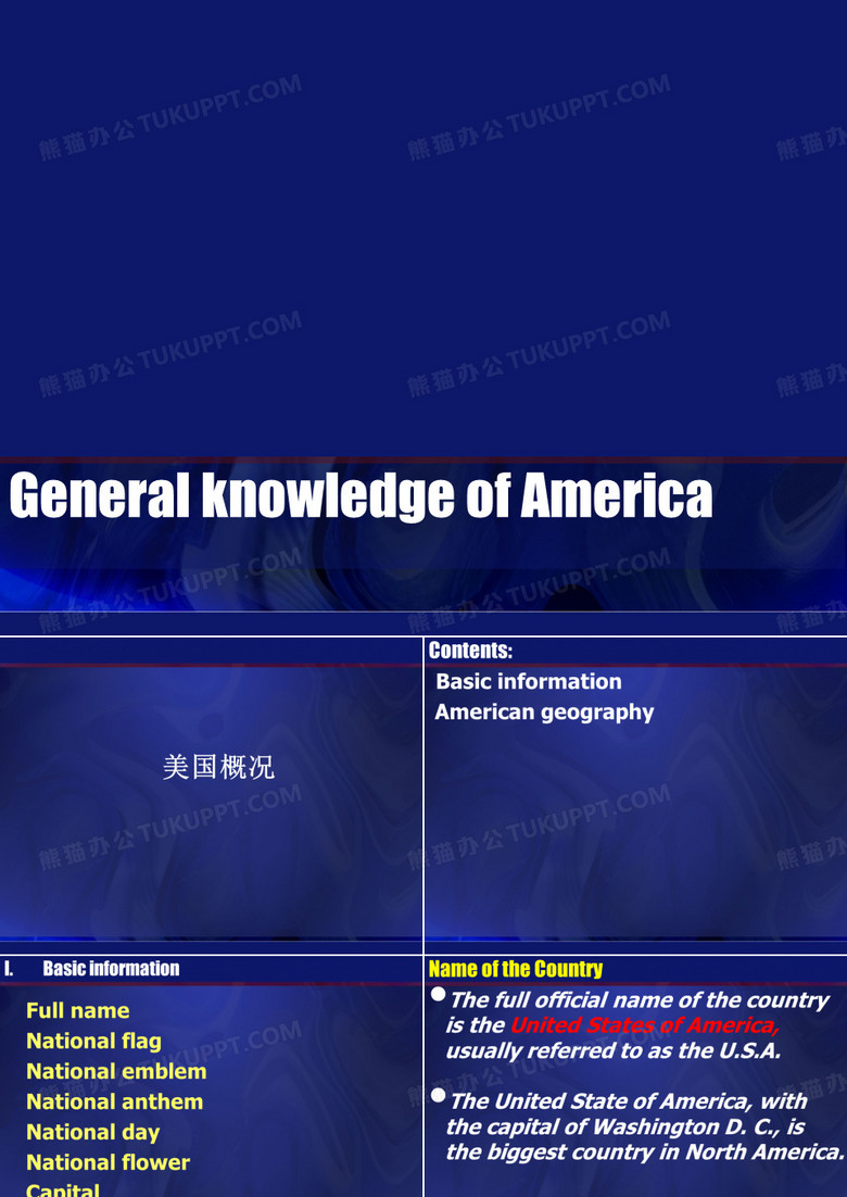 英美概况课件---美国地理