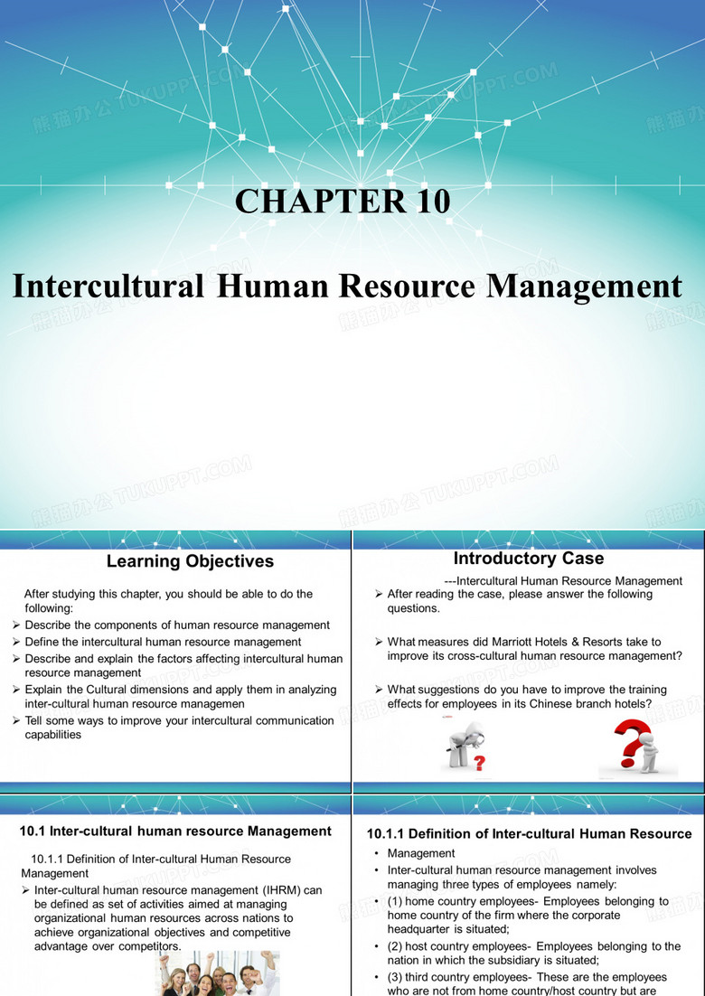 跨文化商务沟通 Chapter 10