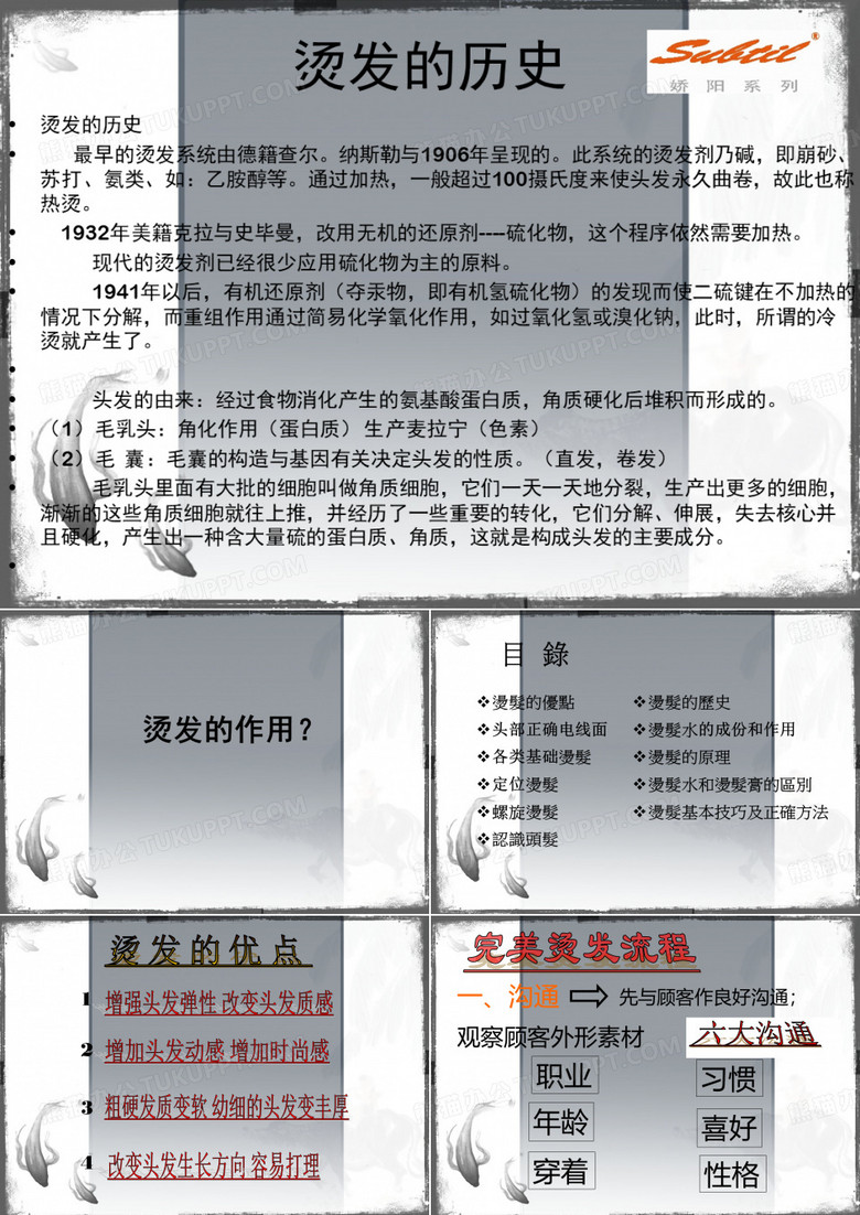 基础烫发及原理