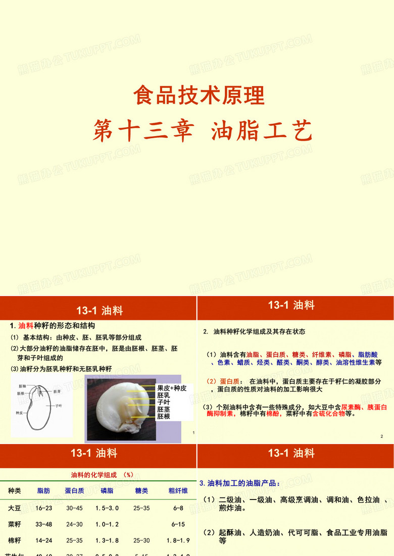 油脂工艺