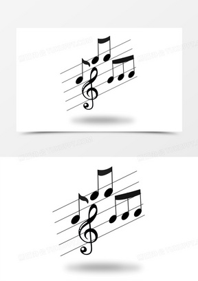 音乐 关闭20音乐云图标20手绘旋律音符插画装饰元素1125音乐城市签到