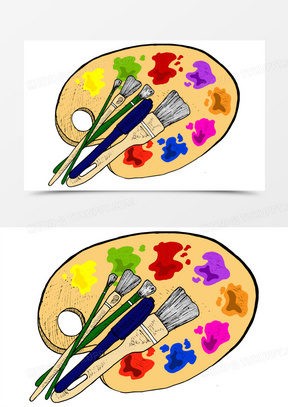 卡通画板素材_卡通画板图片_卡通画板素材图片下载_熊猫办公