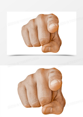 卡通手指图片素材