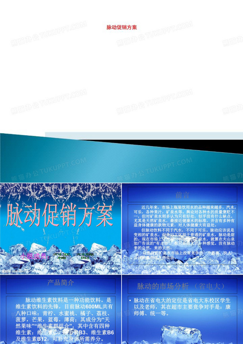 脉动促销方案