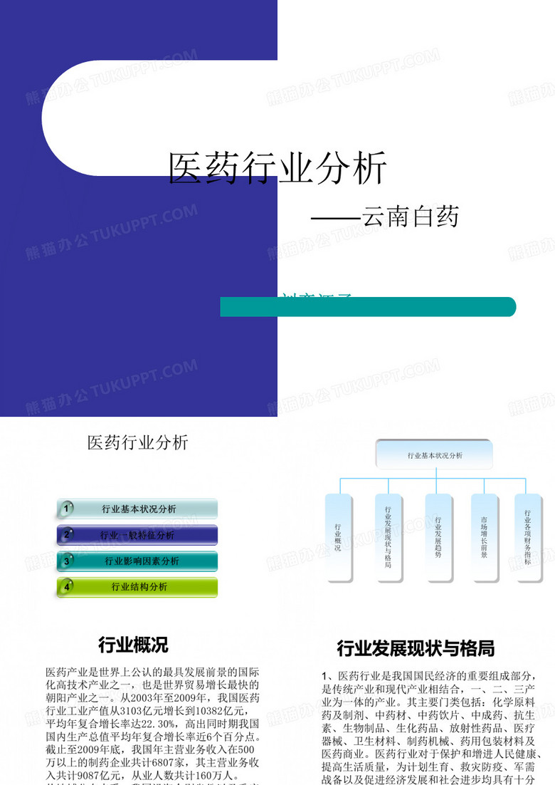 云南白药行业分析
