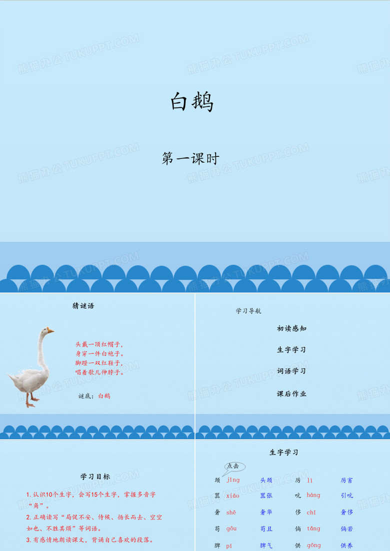 白鹅ppt课件完美1