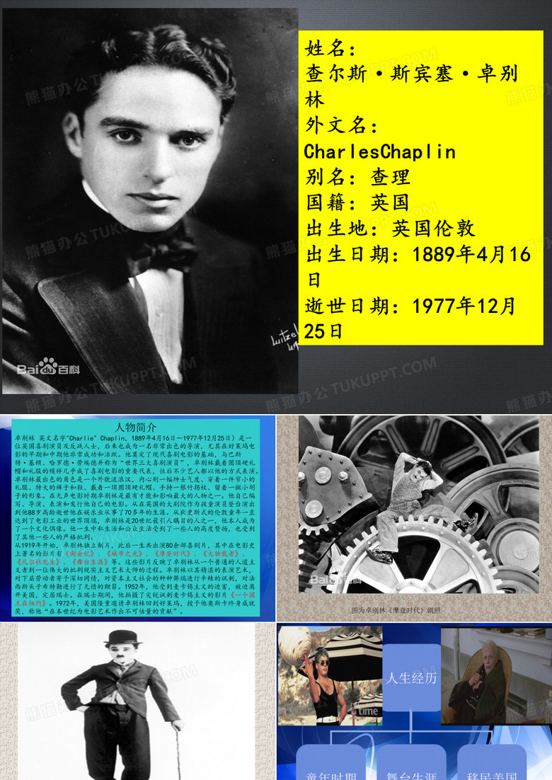 名人---卓别林