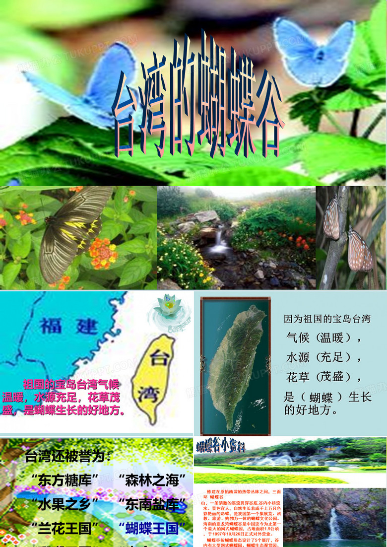 台湾的蝴蝶谷-概要