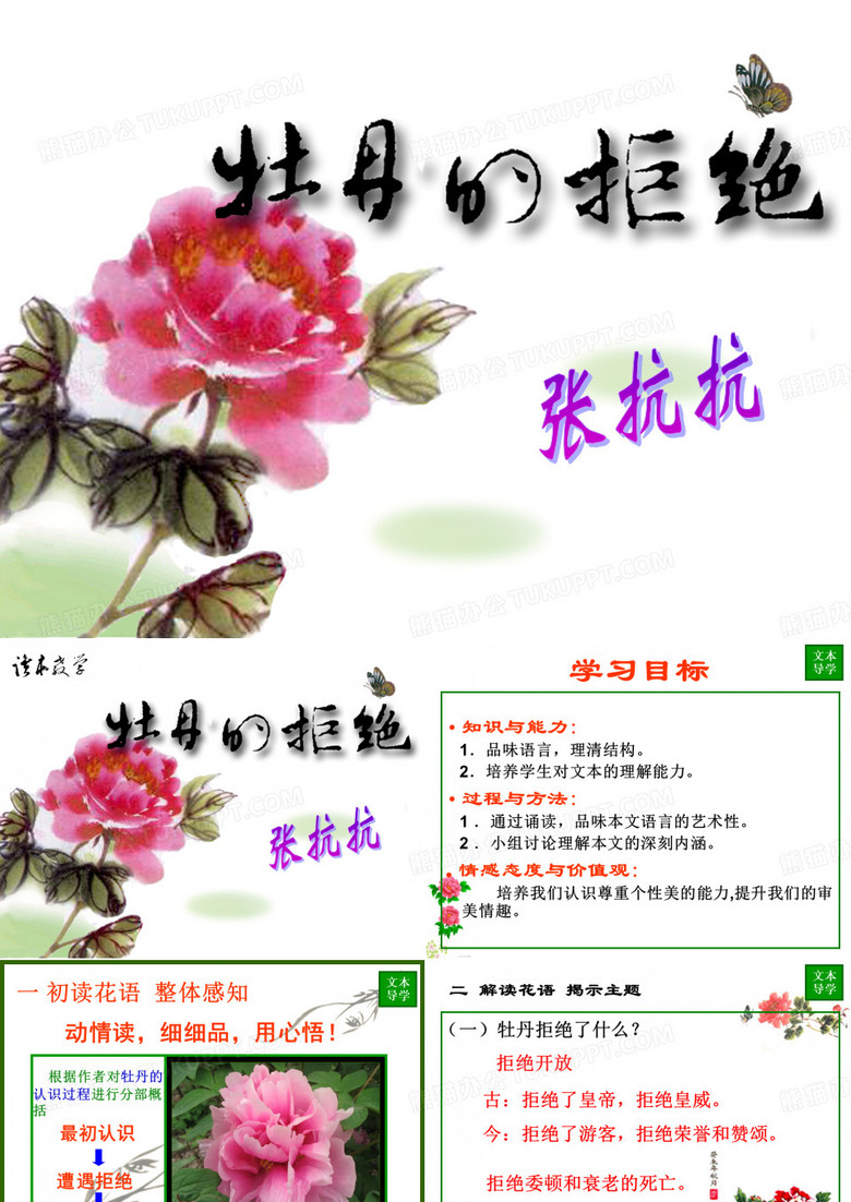 牡丹的拒绝