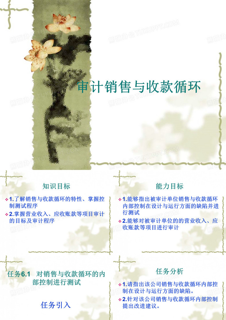 审计销售与收款循环