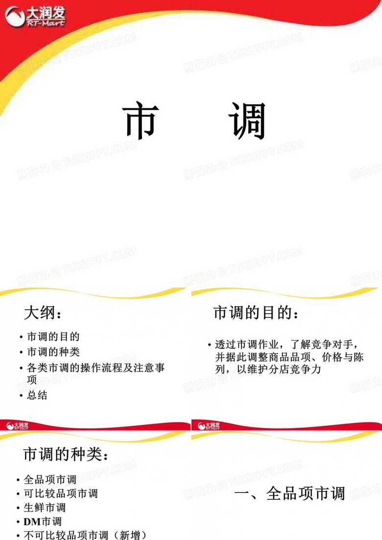 大润发市调