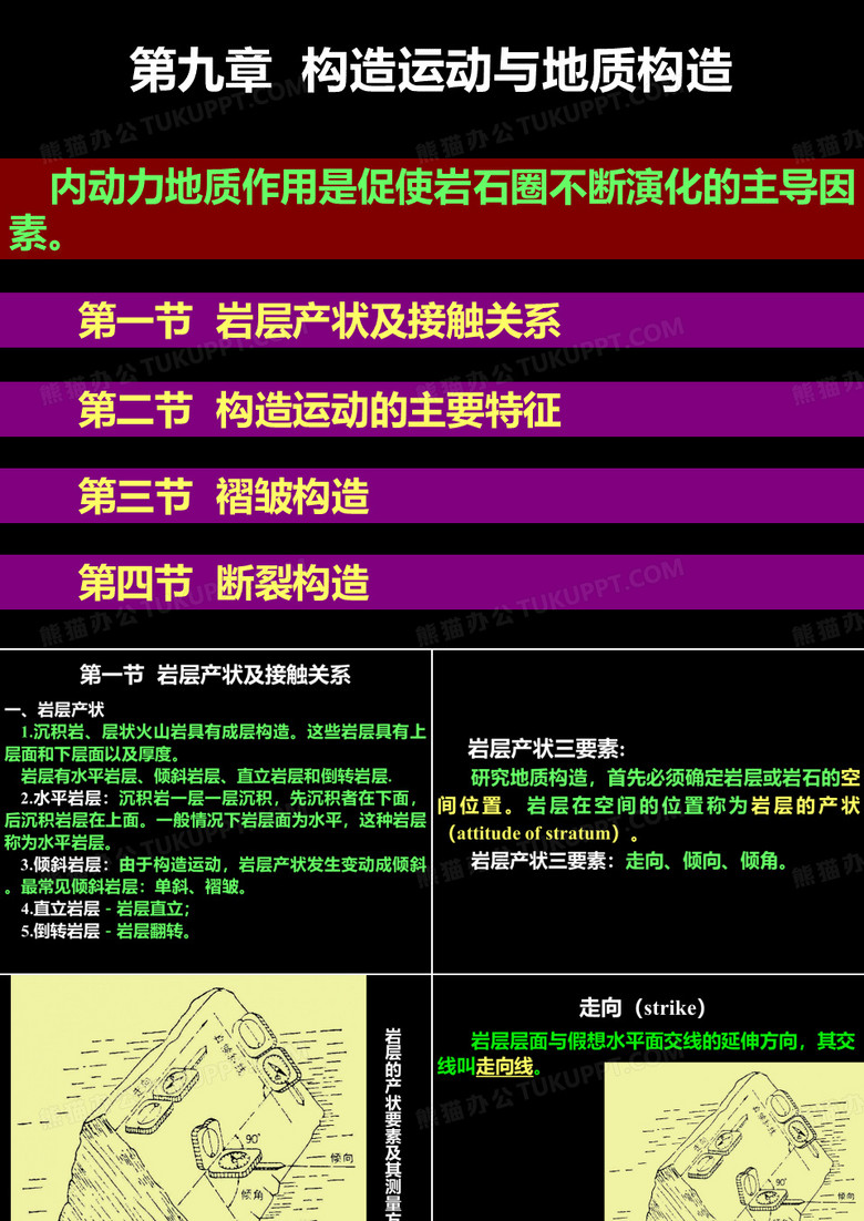 构造运动与地质构造