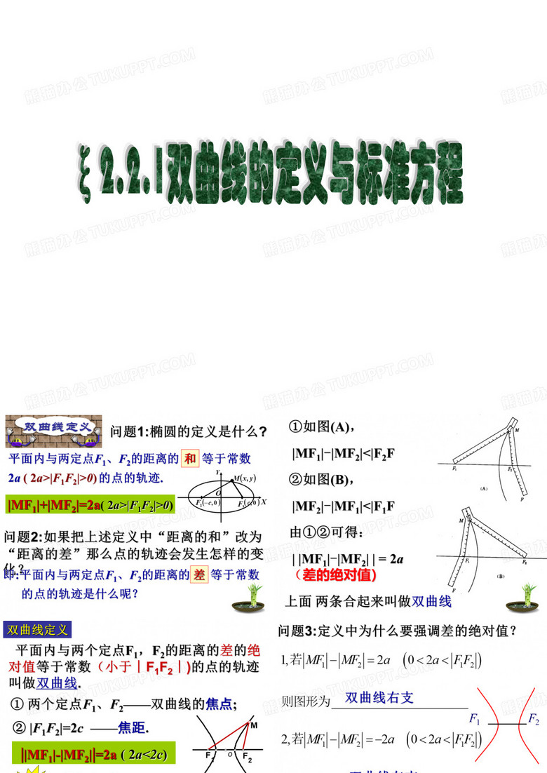 双曲线及其标准方程