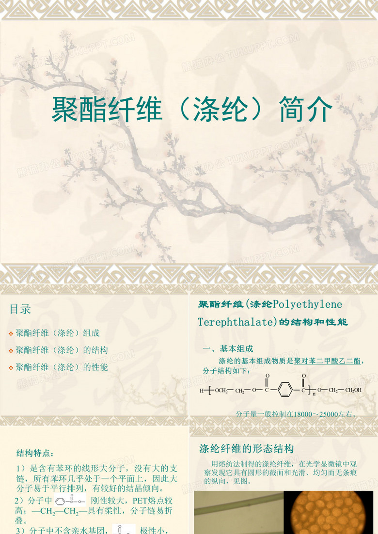 聚酯纤维(涤纶)简介