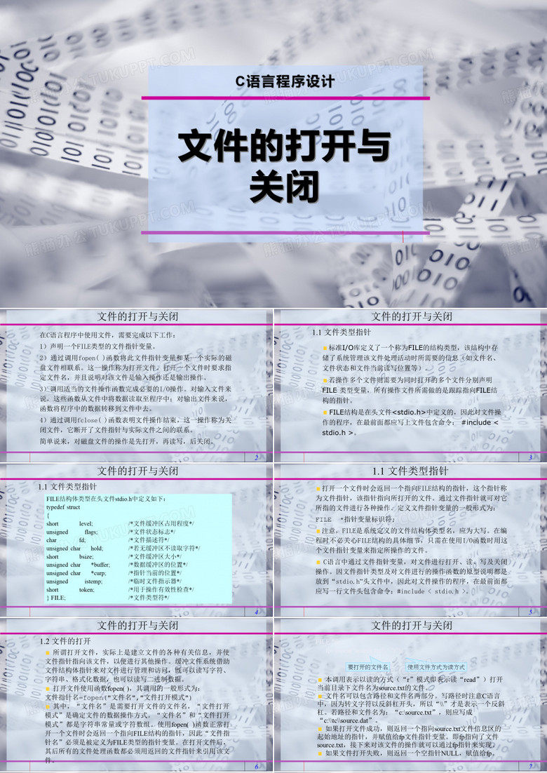 文件的打开与关闭