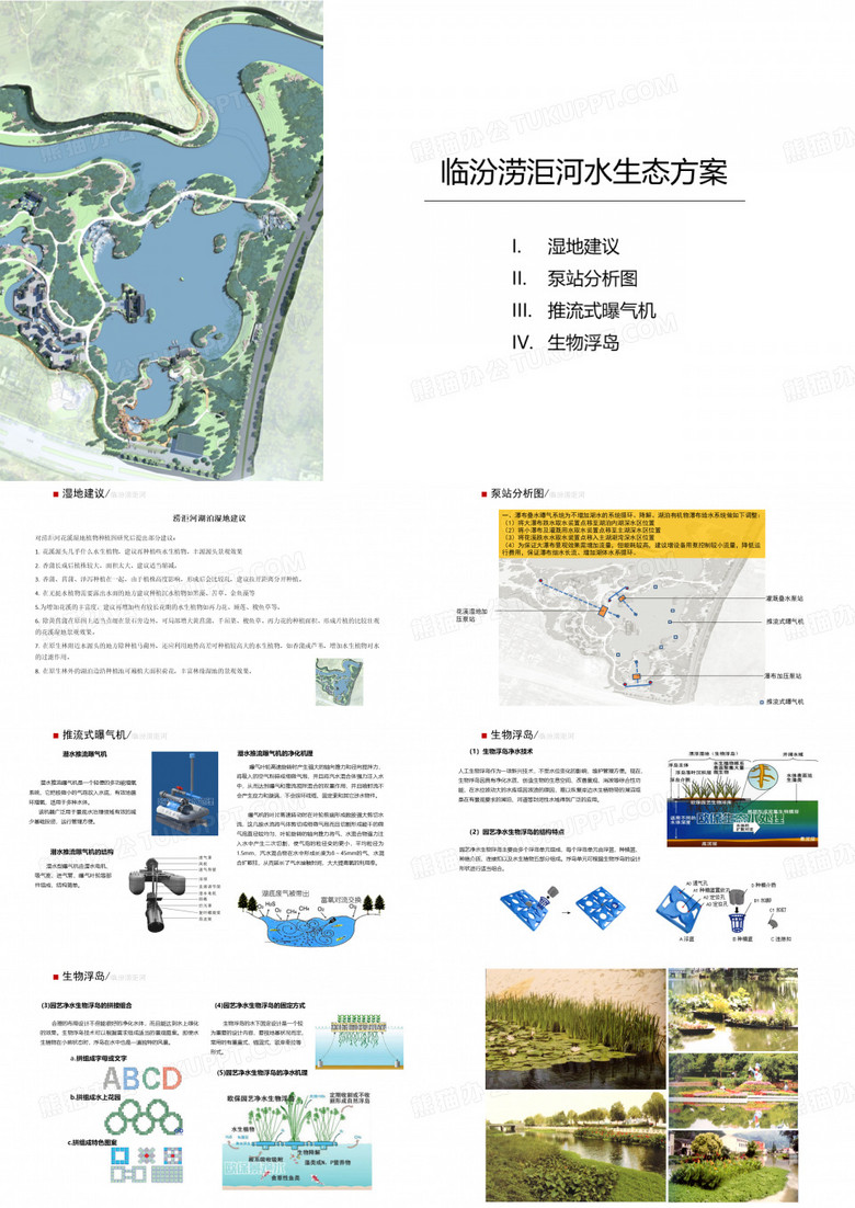 临汾涝洰河水生态方案