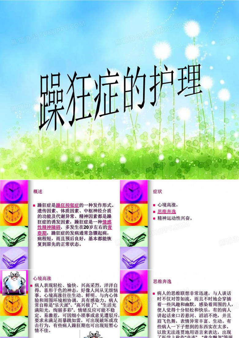 躁狂症的护理