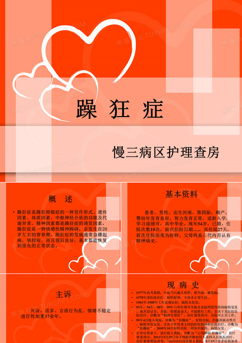 躁狂症护理查房