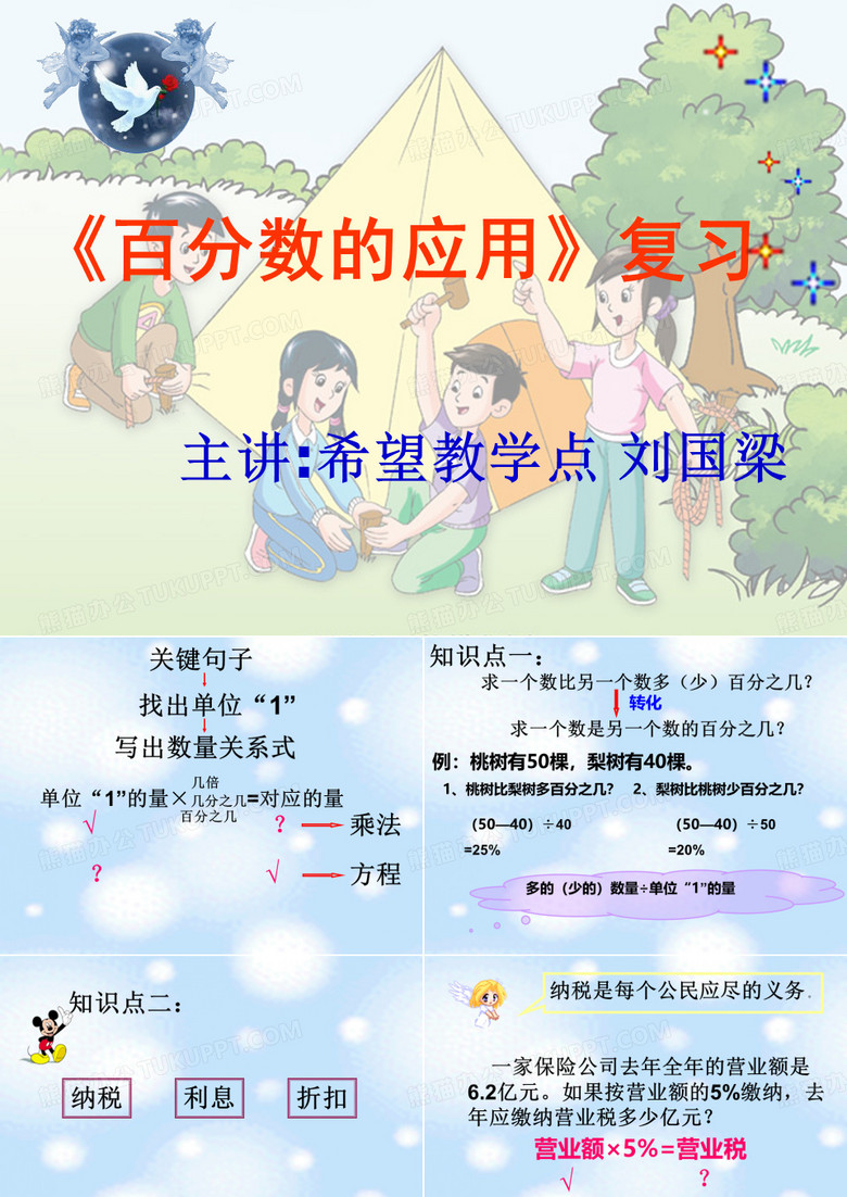 百分数的应用