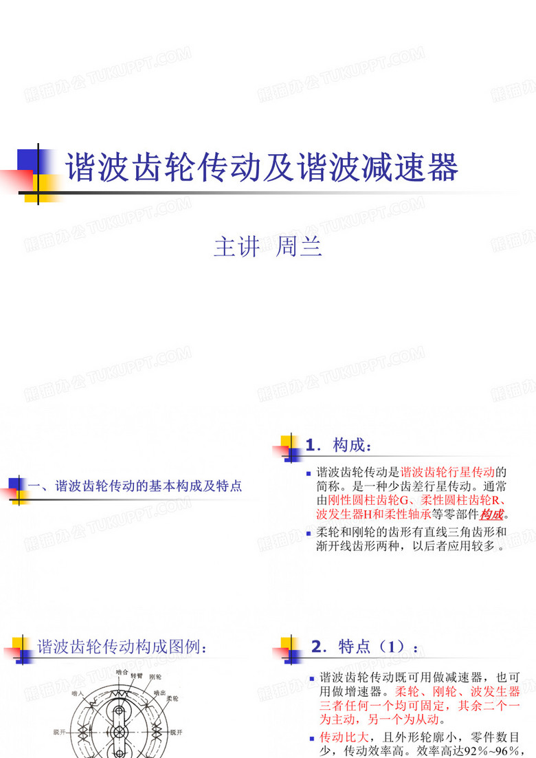 谐波减速器