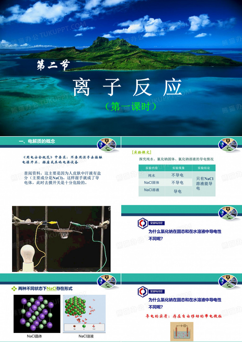 必修一-离子反应课件 第一课时