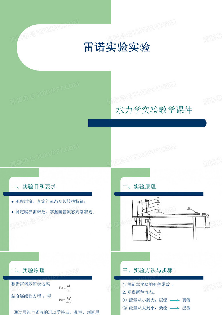 雷诺实验实验