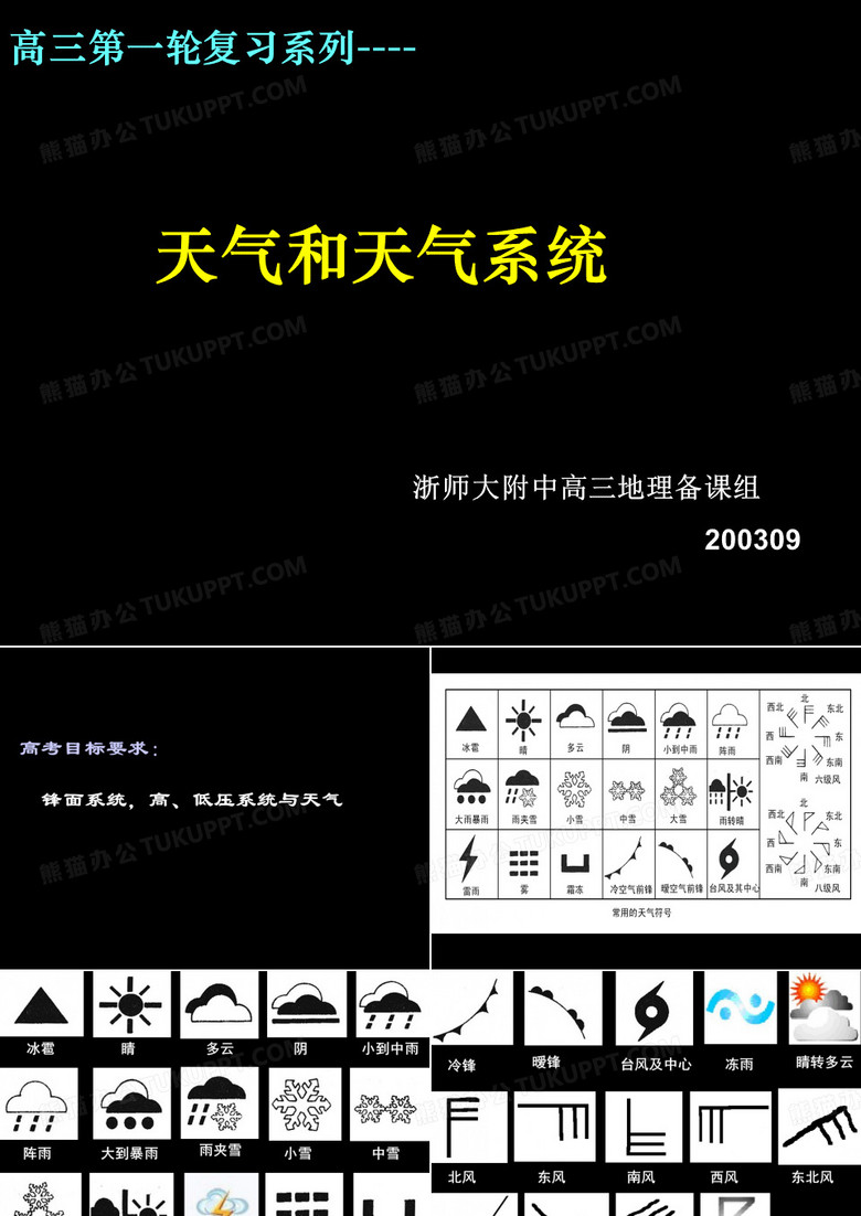 天气和天气系统资料