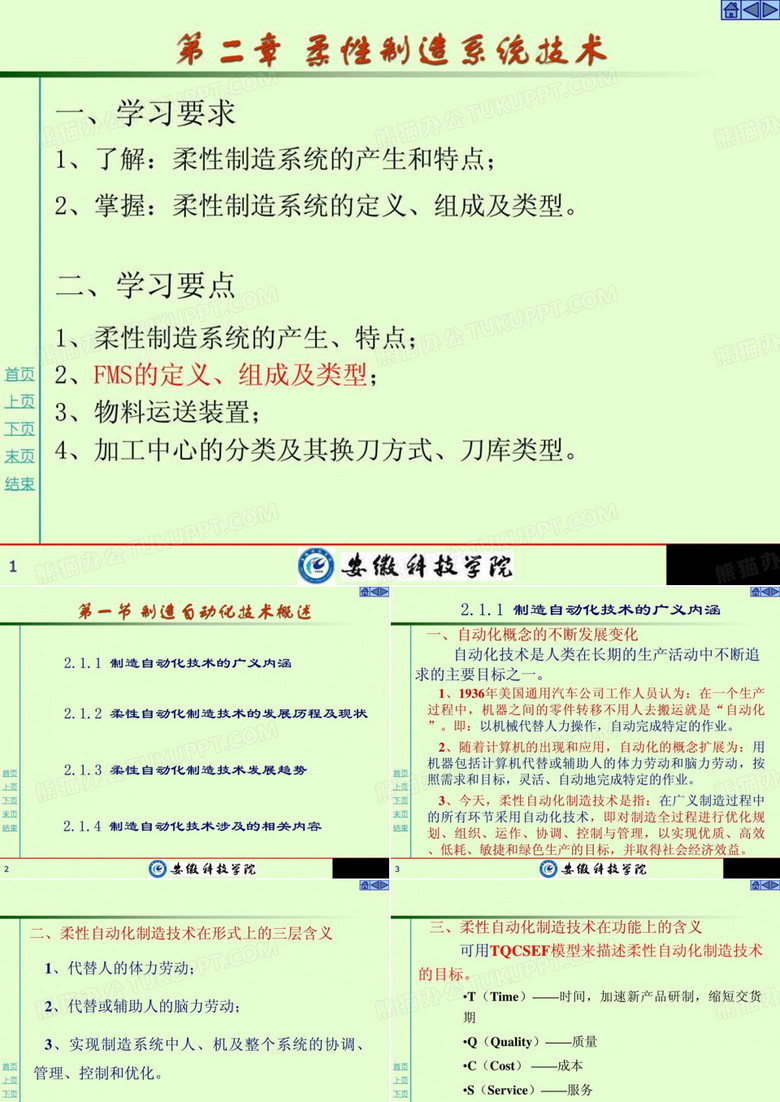 柔性制造系统技术