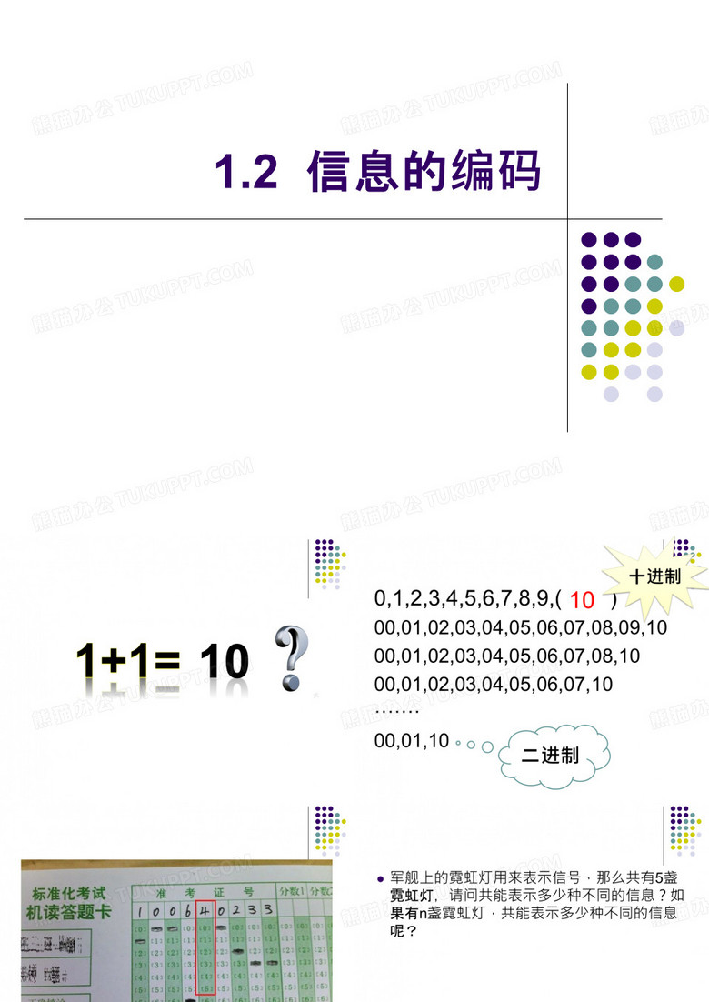 信息的编码-数字编码
