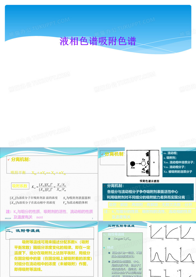 液相色谱吸附色谱