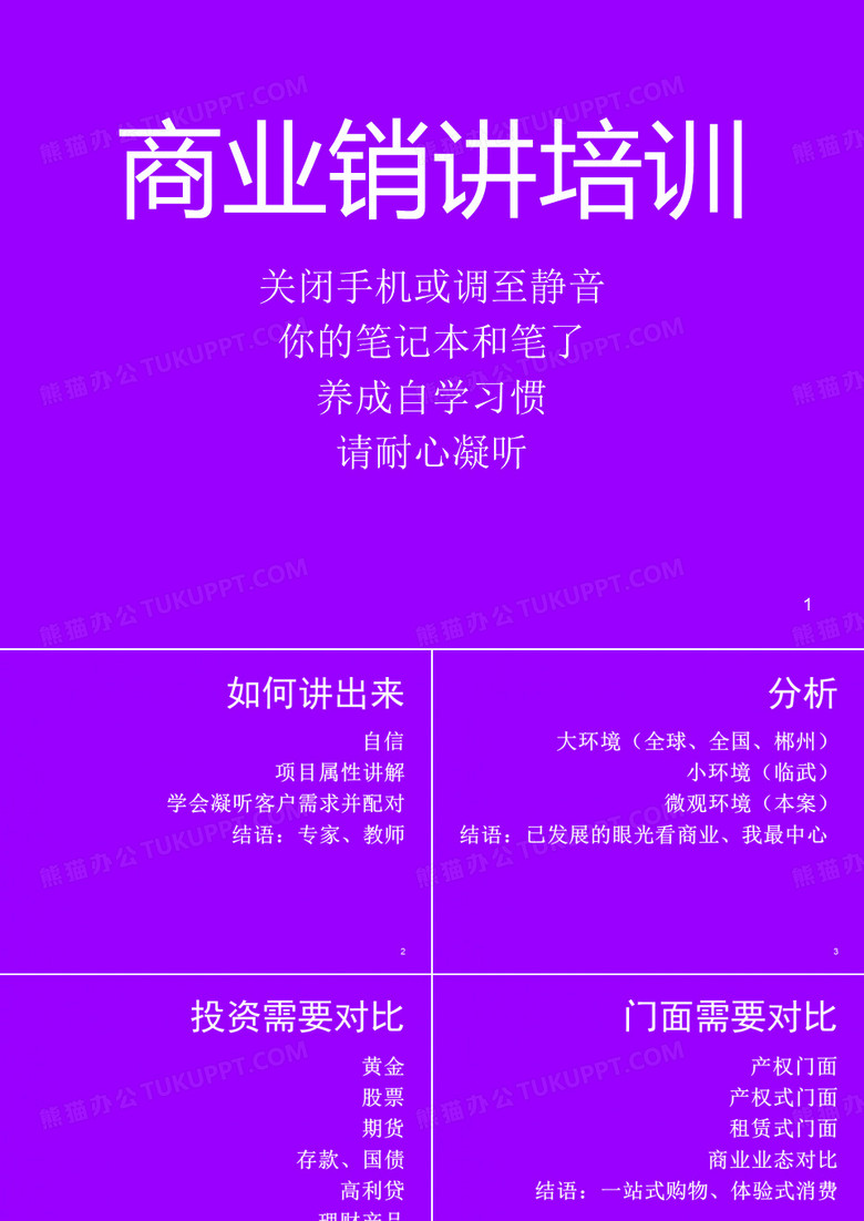 商业销讲培训ppt课件