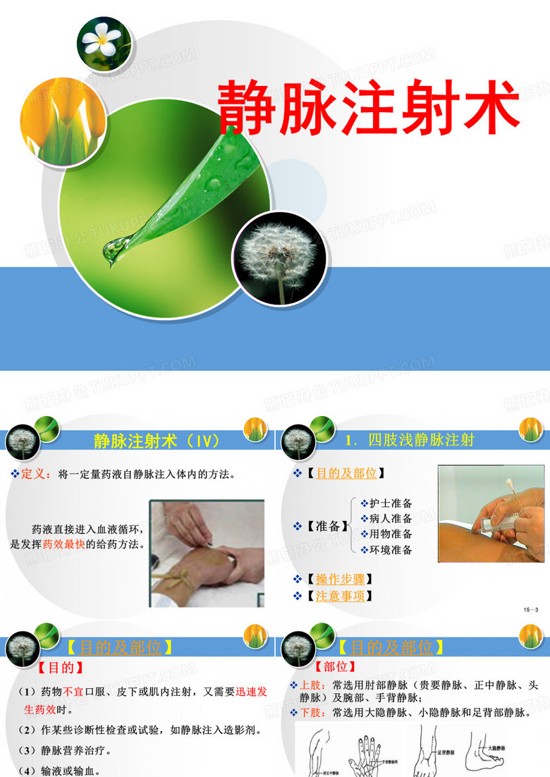 静脉注射法