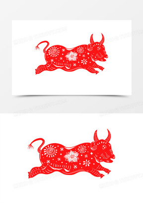 牛窗花图片素材