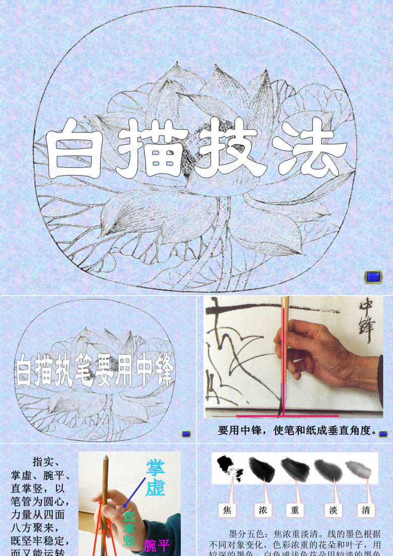 白描技法