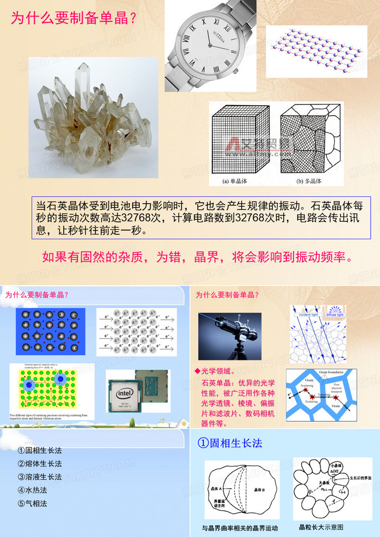 单晶材料的制备