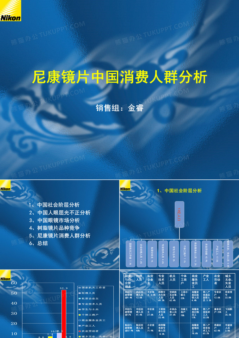 中国尼康镜片消费人群分析(培训)