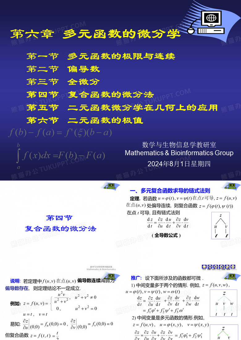 复合函数的微分法