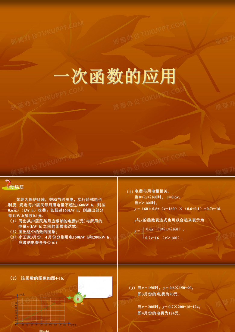 一次函数的应用