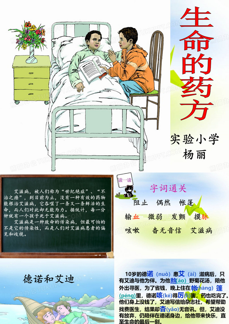 《生命的药方》PPT