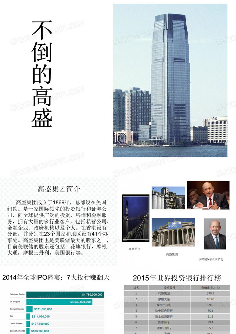 高盛集团案例分析