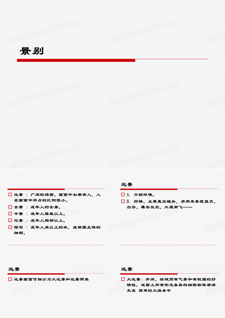 景别课件