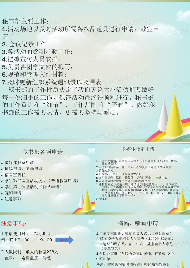 《秘书部部门培训》PPT课件
