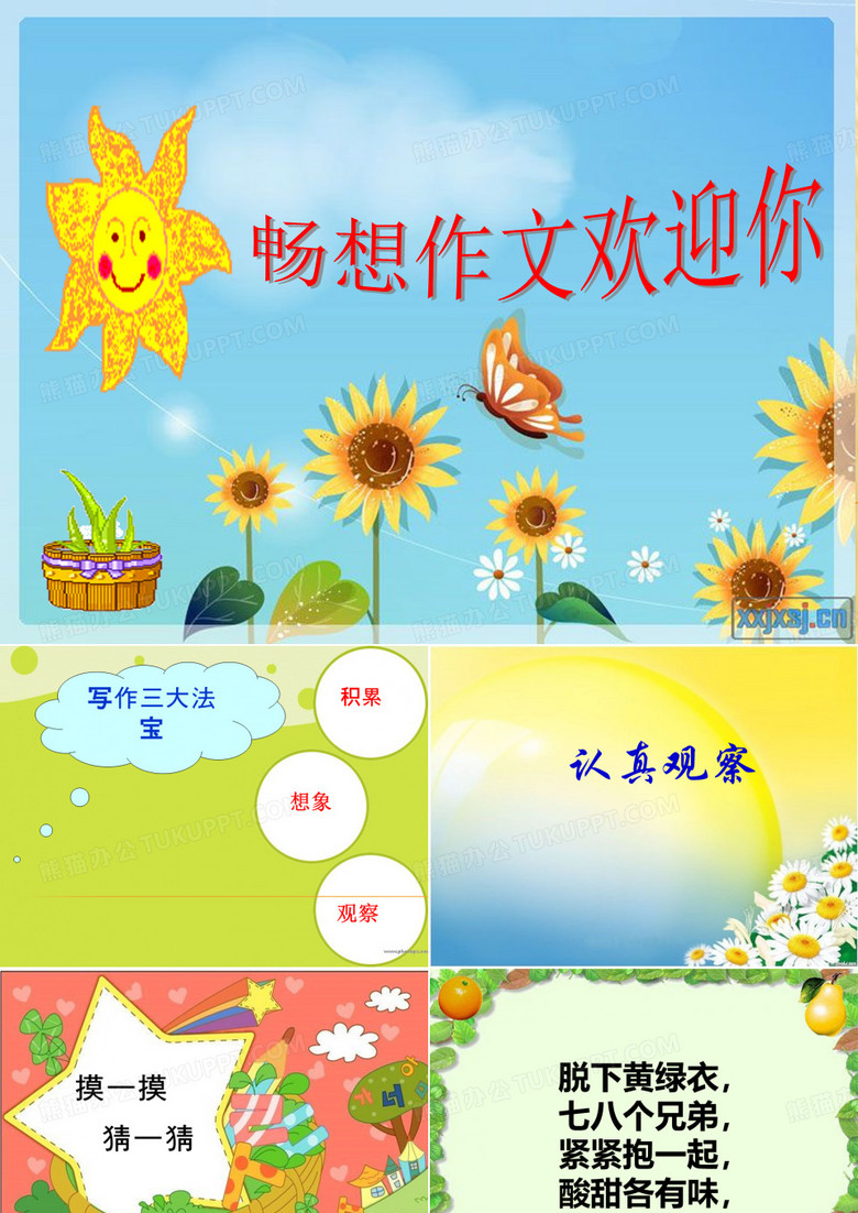 观察桔子作文