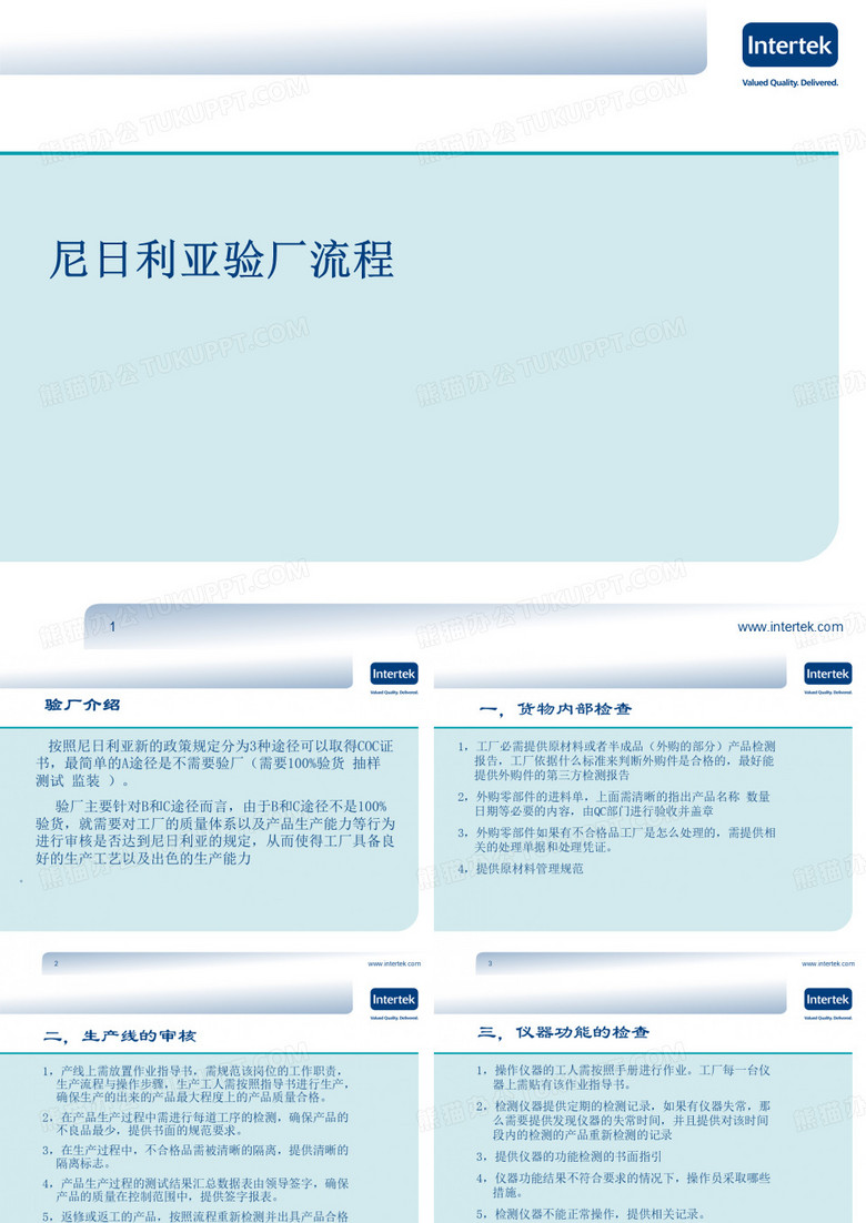验厂流程介绍